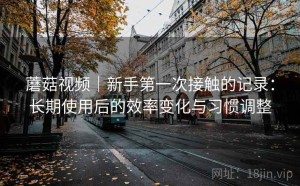 蘑菇视频｜新手第一次接触的记录：长期使用后的效率变化与习惯调整