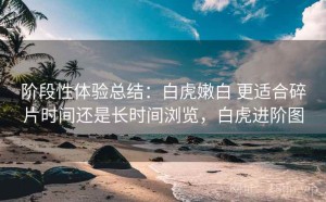 阶段性体验总结：白虎嫩白 更适合碎片时间还是长时间浏览，白虎进阶图