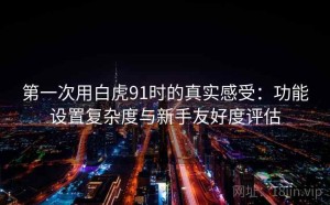 第一次用白虎91时的真实感受：功能设置复杂度与新手友好度评估