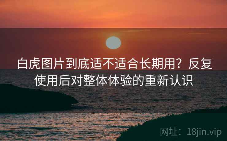 白虎图片到底适不适合长期用?反复使用后对整体体验的重新认识 白虎图片到底适不适合长期用?反复使用后对整体体验的重新认识